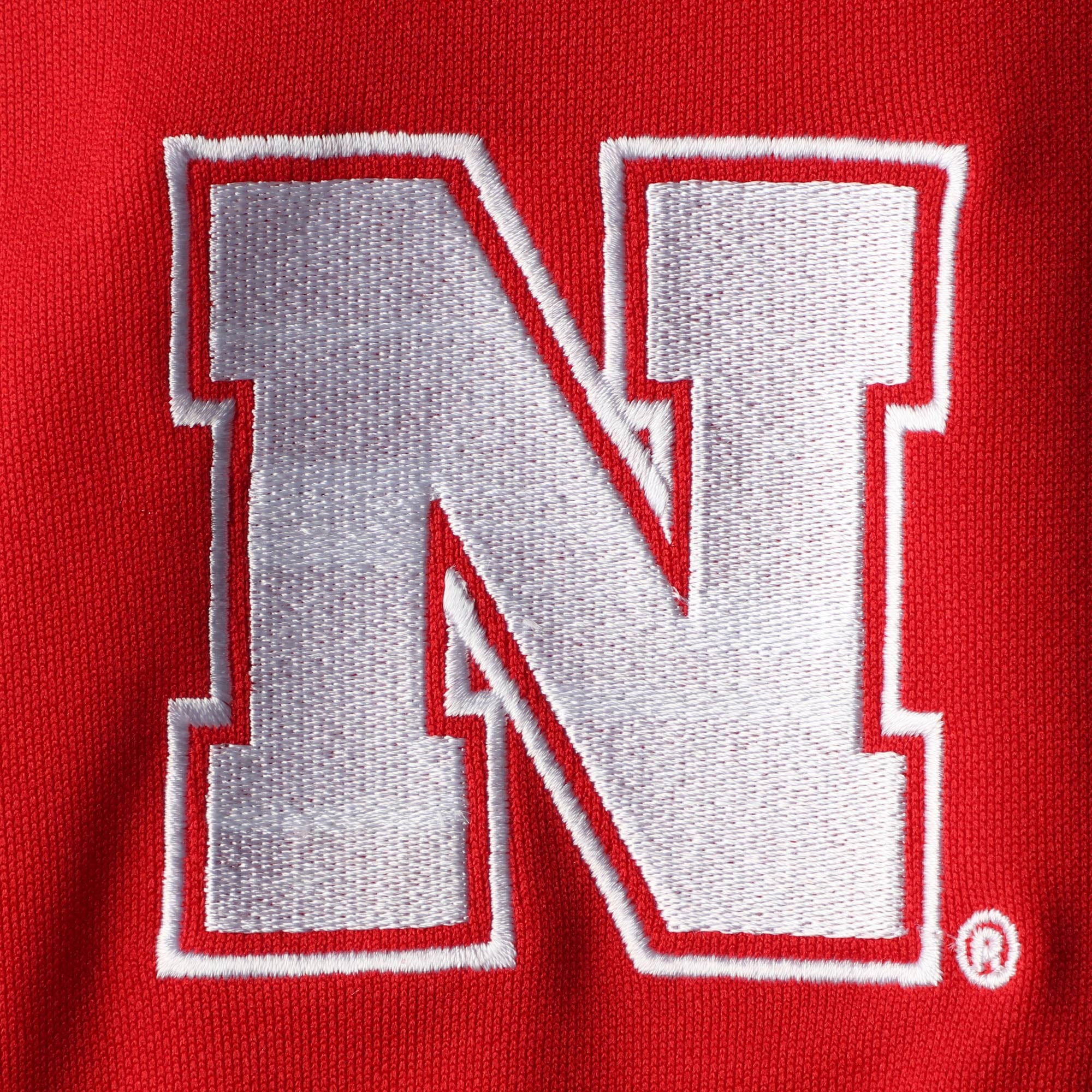 Ensemble de cheerleading deux pièces Scarlet Nebraska Huskers pour jeunes filles