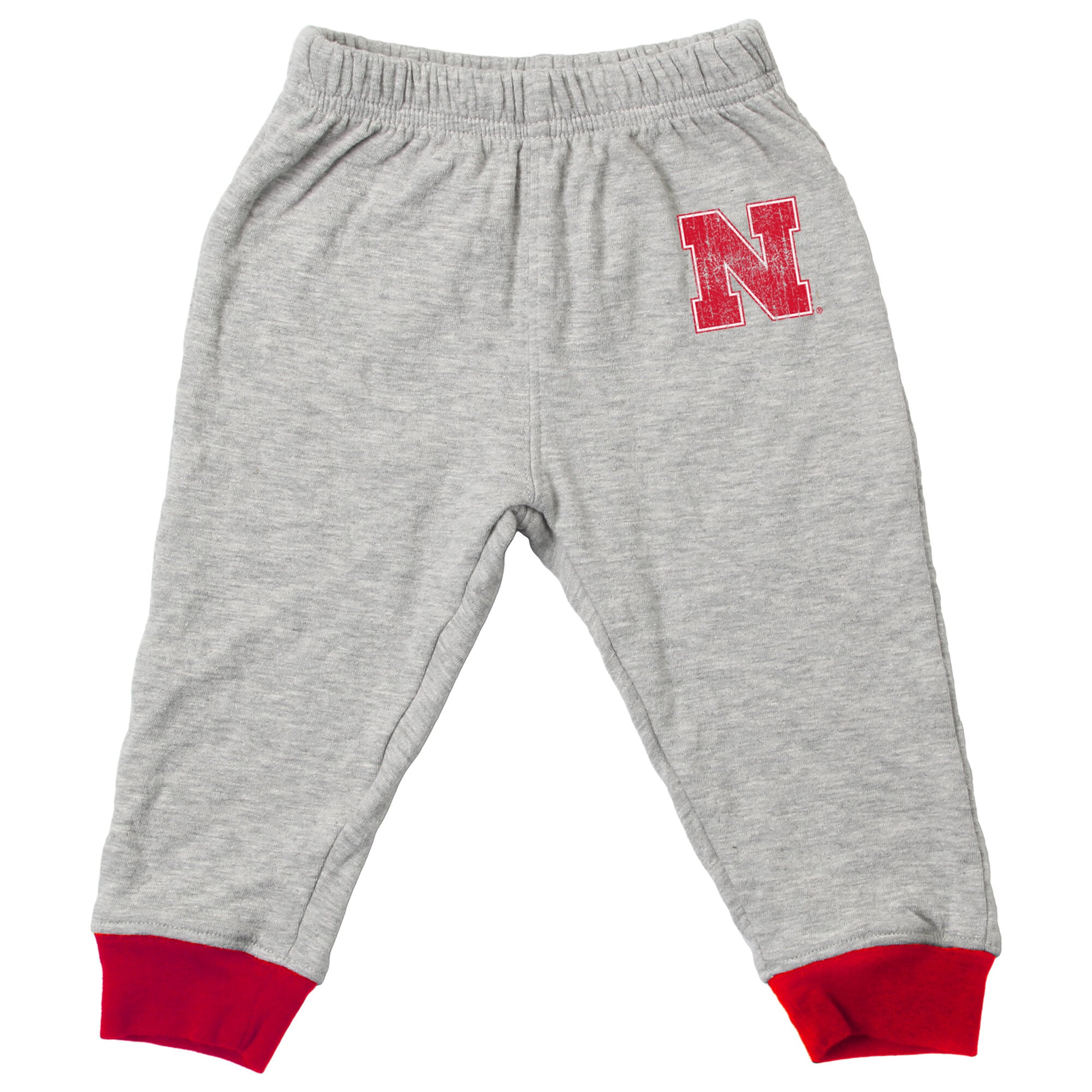 Ensemble sauteur pour bébé Wes & Willy Heather Gray Nebraska Huskers Jie Hopper