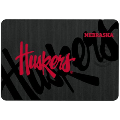 Nebraska Huskers Keyscaper 15W Fast Wireless Charger and Mouse Pad