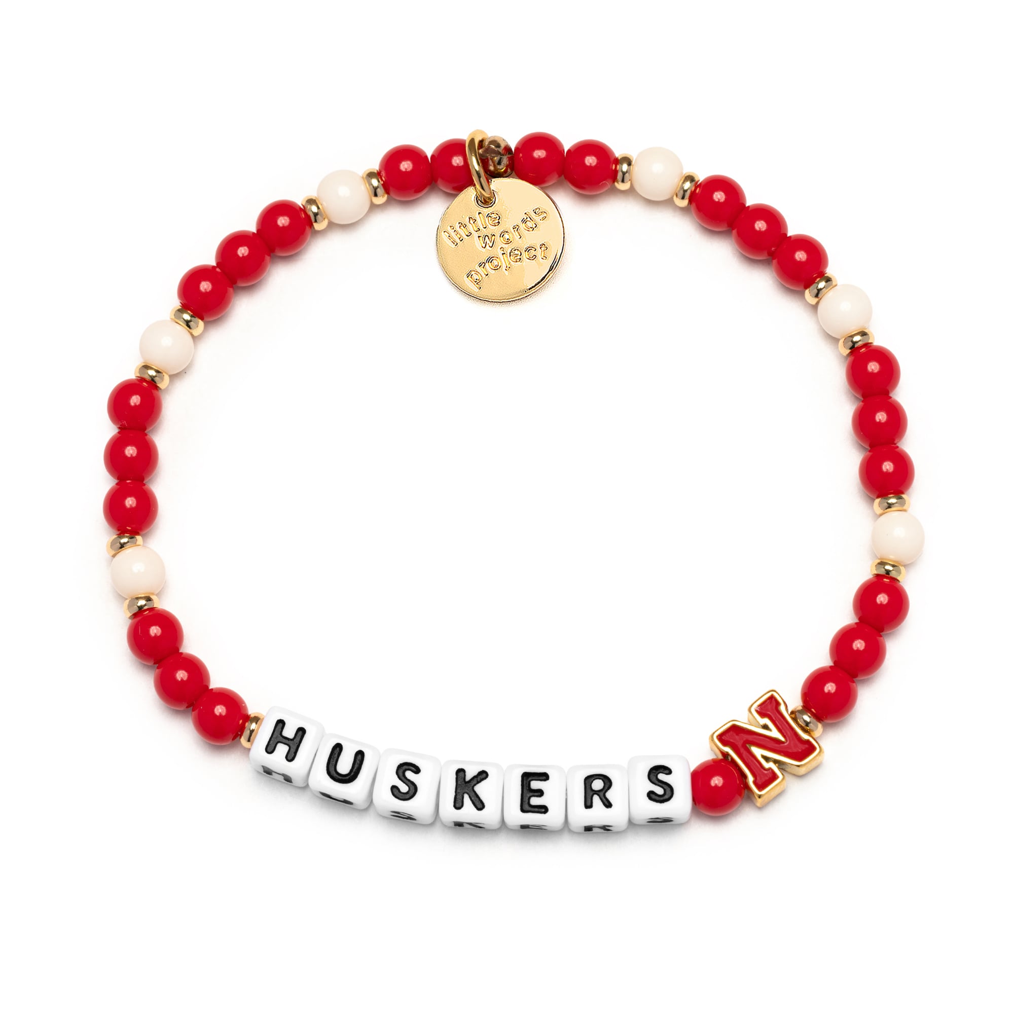 Bracelet de l'équipe des Nebraska Huskers du projet Little Words