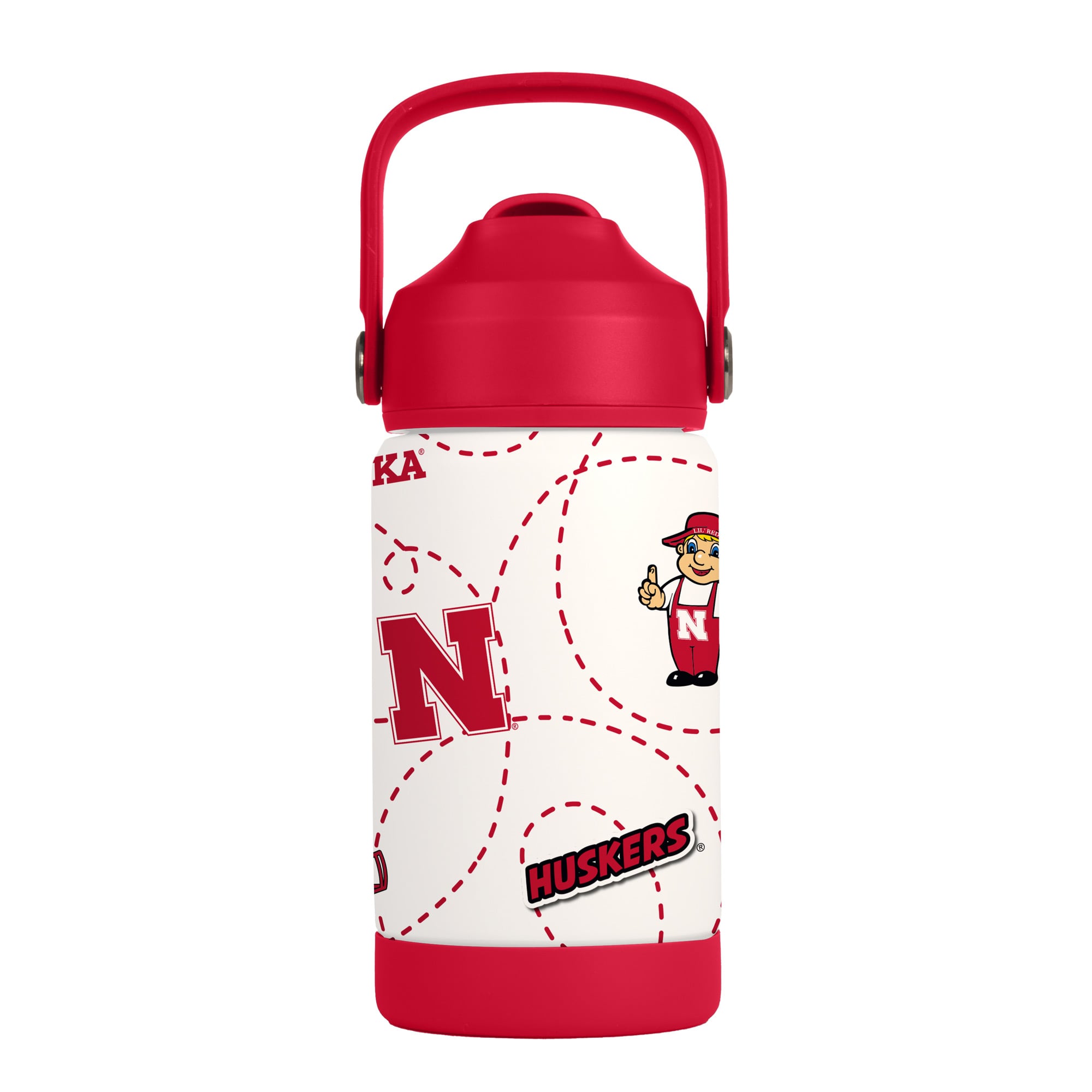 Bouteille de mascotte de 35 cl des Nebraska Huskers