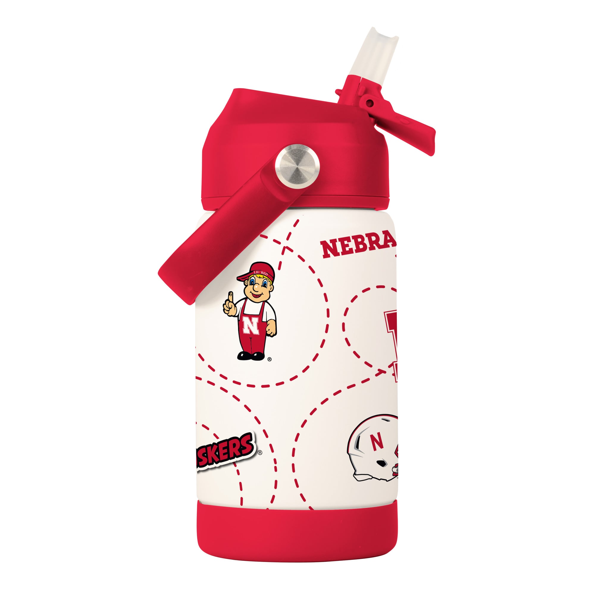 Bouteille de mascotte de 35 cl des Nebraska Huskers