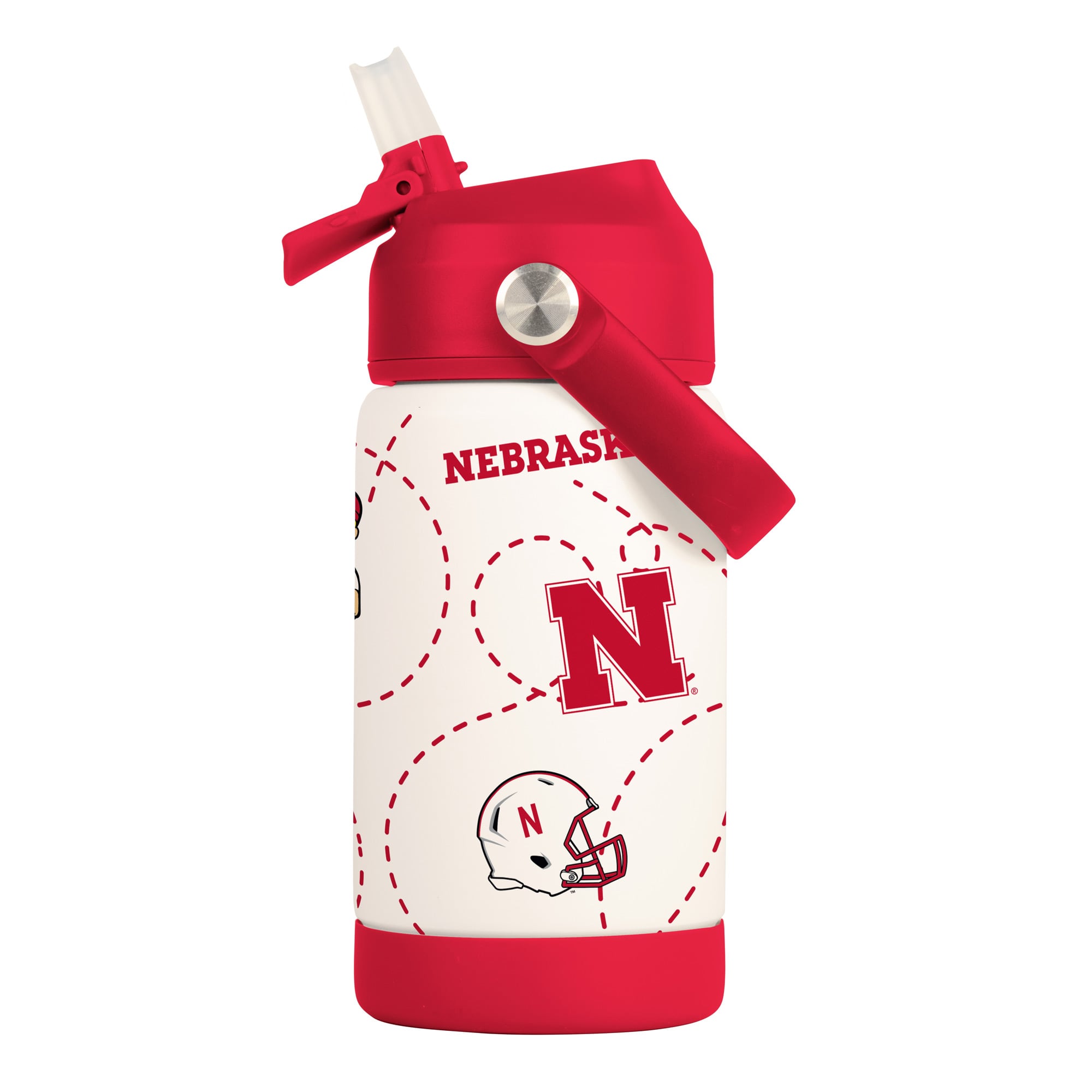 Bouteille de mascotte de 35 cl des Nebraska Huskers