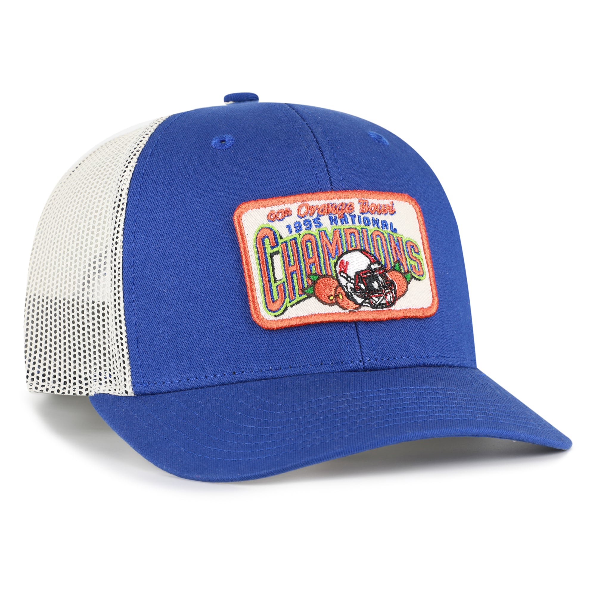 Casquette trucker ajustable pour homme, modèle '47 Royal Nebraska Huskers, champions de l'Orange Bowl