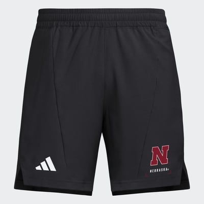  Nebraska Huskers adidas D4T Shorts - Black