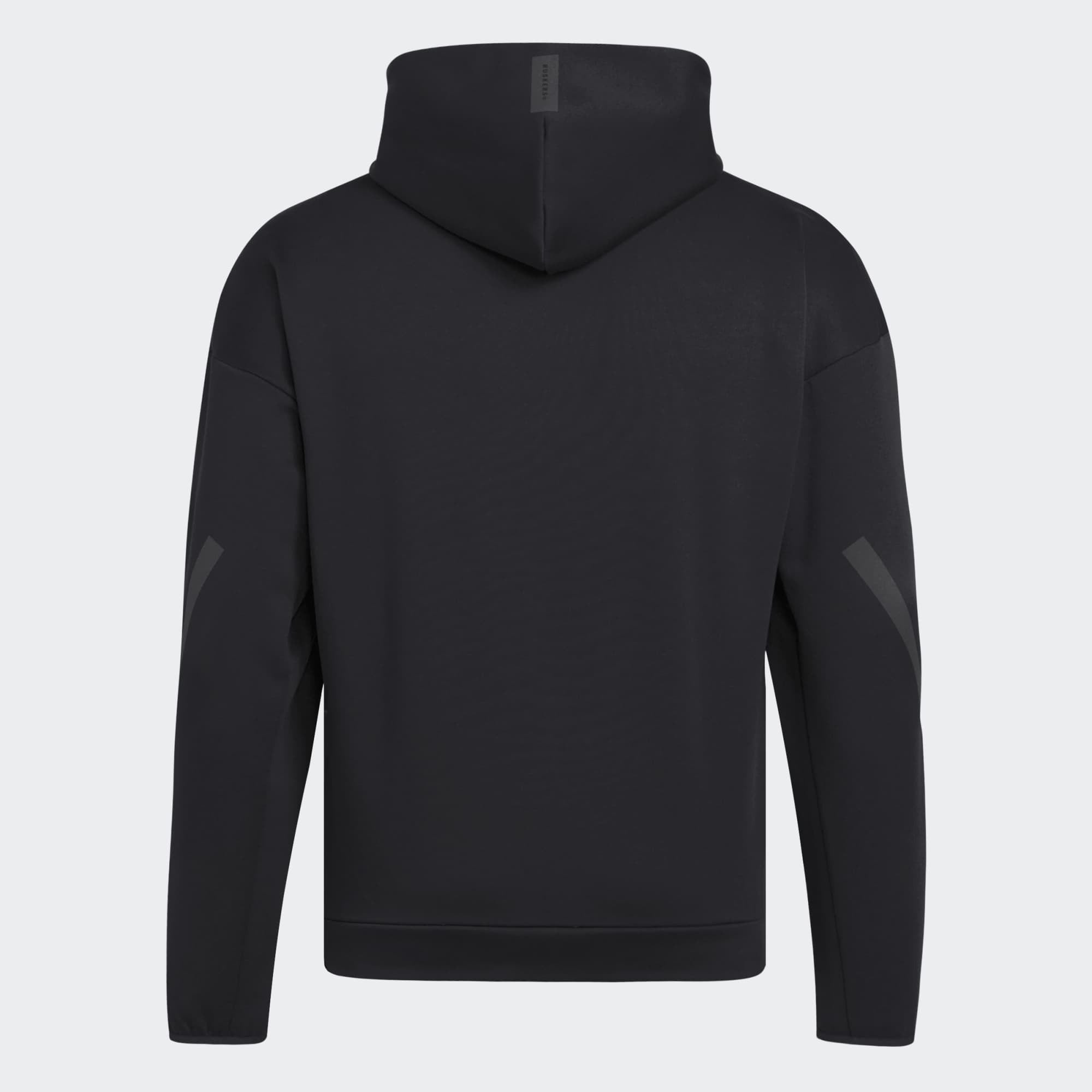 Men's adidas Black Nebraska Huskers Z.N.E Full-Zip Hoodie
