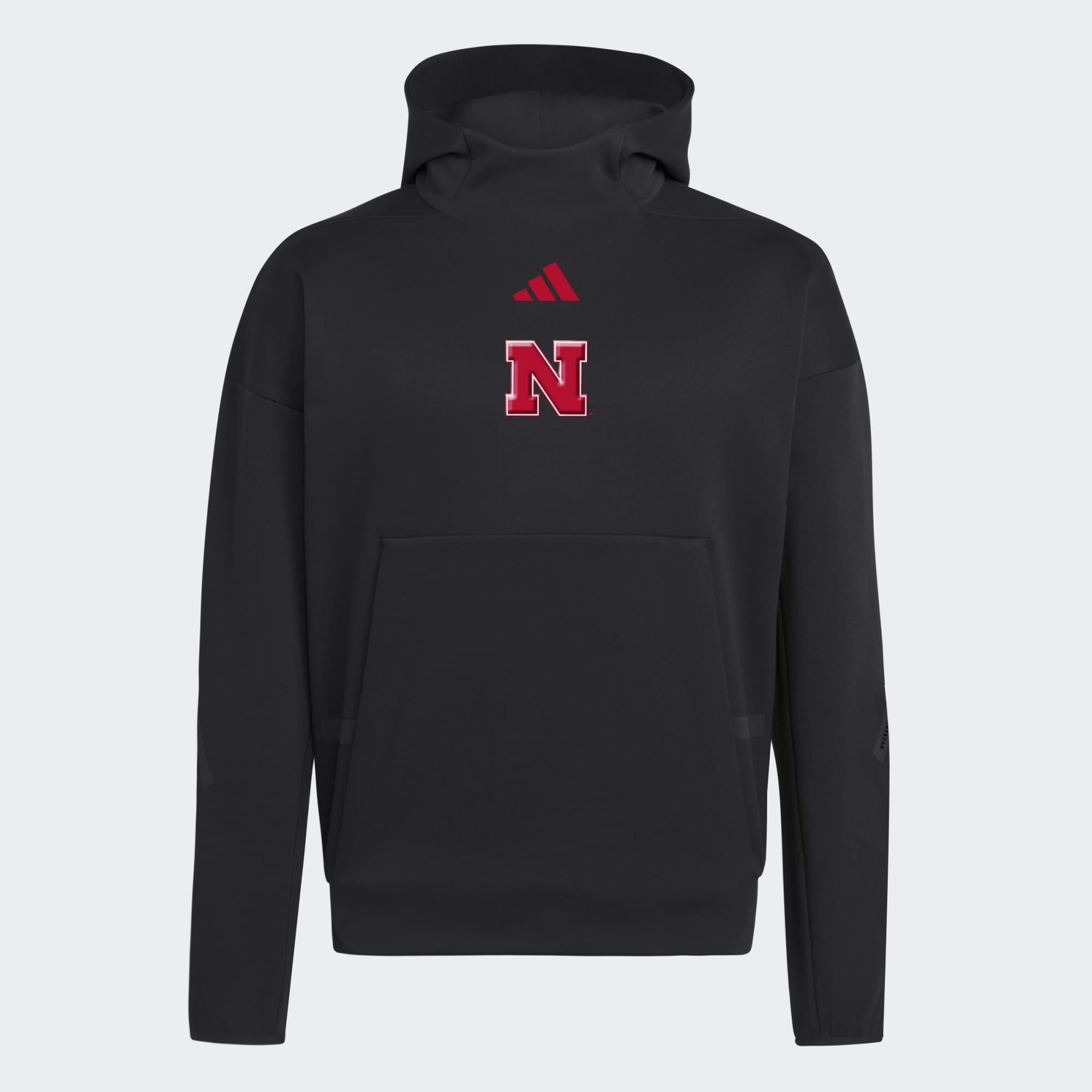 Men's adidas Black Nebraska Huskers Z.N.E Hoodie