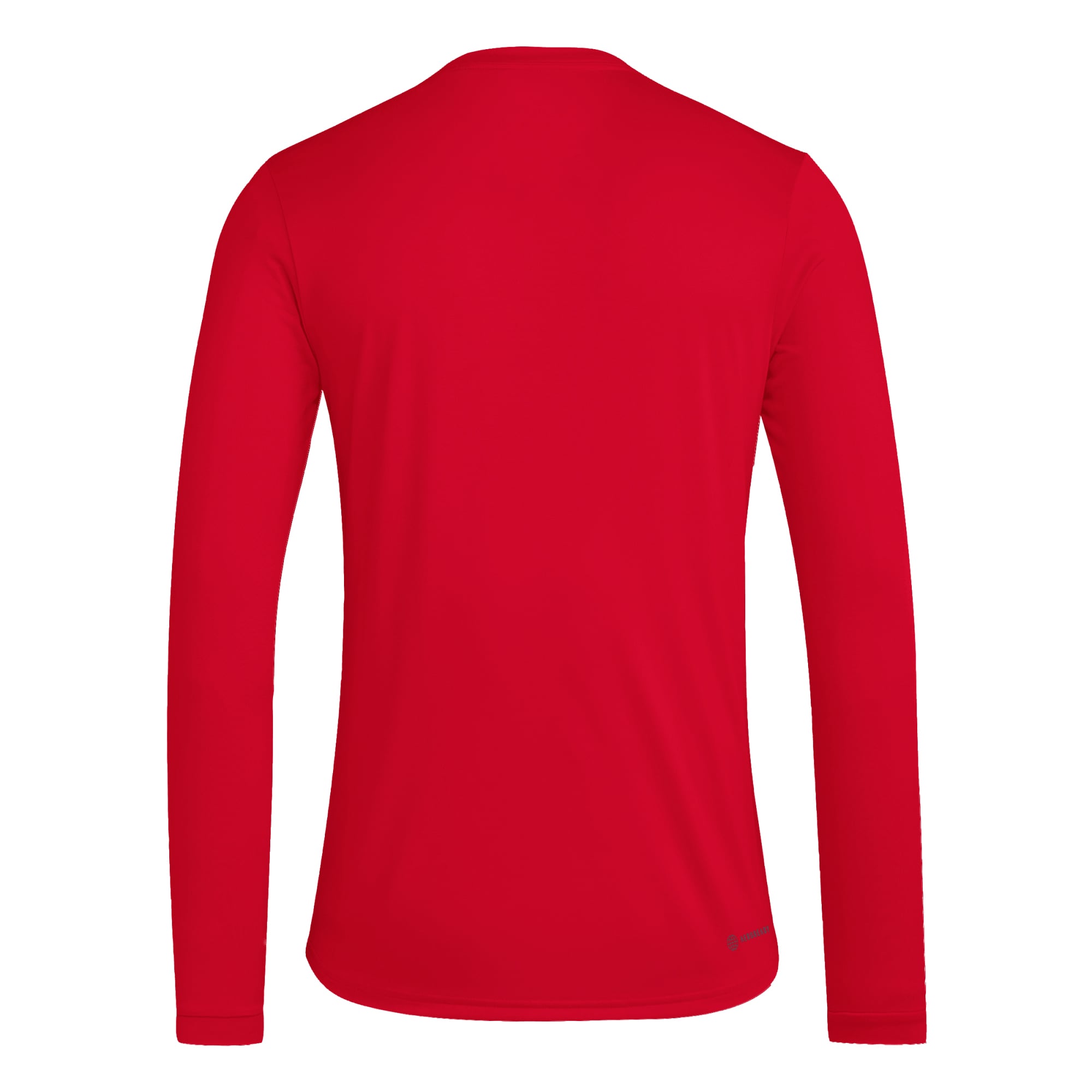 T-shirt à manches longues adidas Scarlet Nebraska Huskers pour homme, modèle AEROREADY d'avant-match