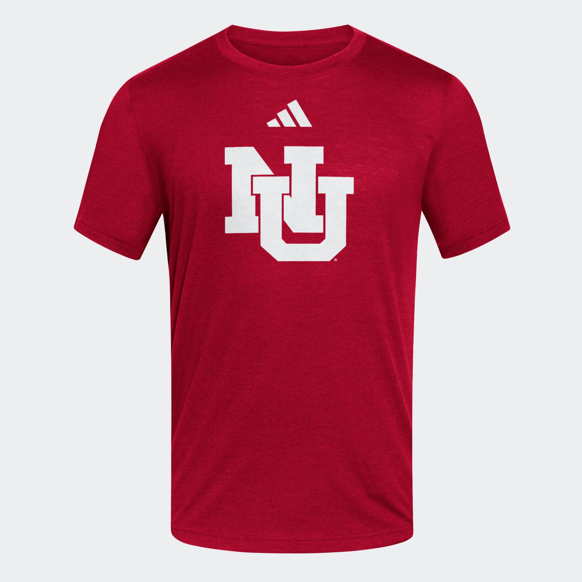 T-shirt adidas Scarlet Nebraska Huskers Vault Blend pour homme