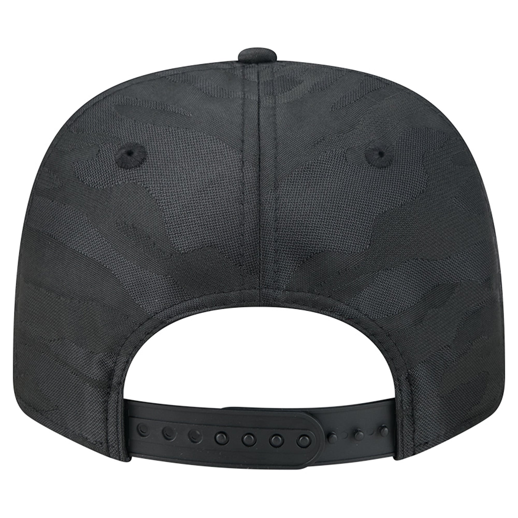 Men's New Era Black Nebraska Huskers Perforated Camo 9SEVENTY Adjustable Hat