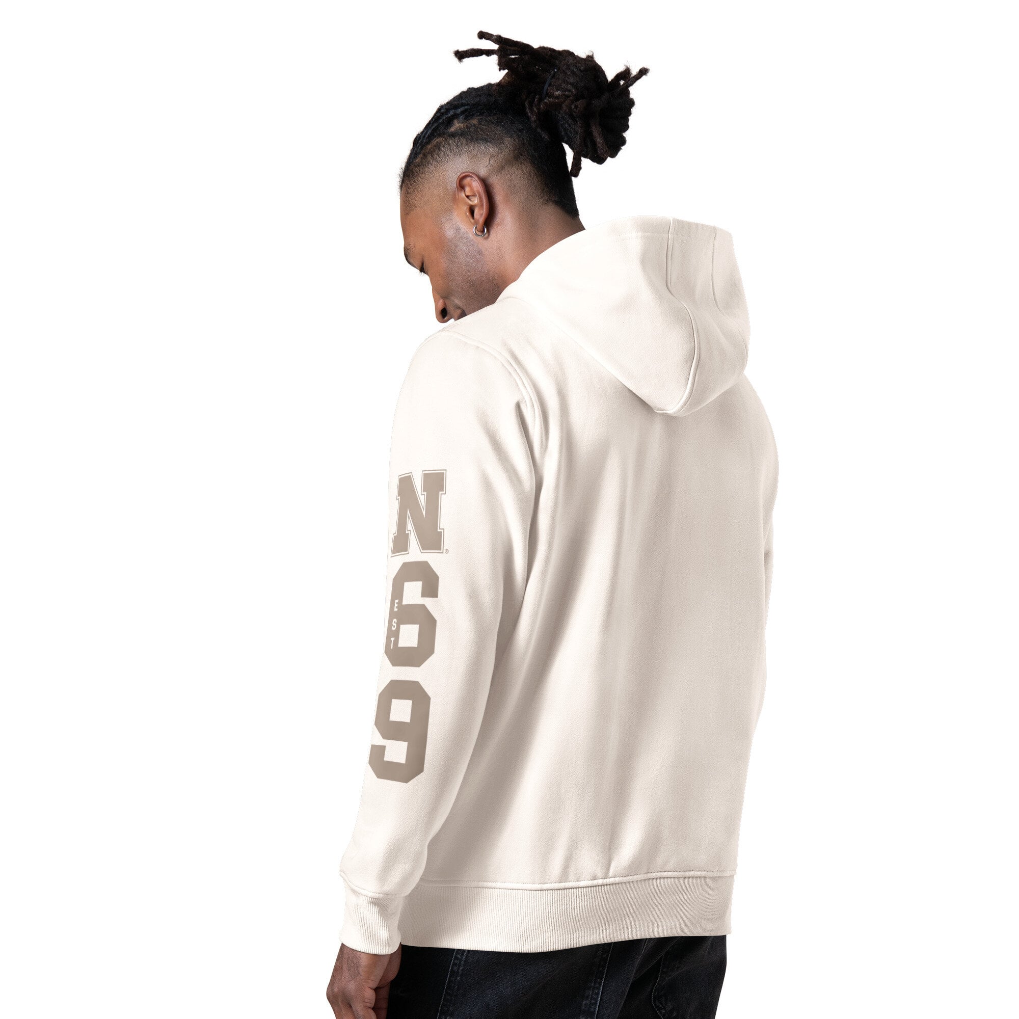 Sweat à capuche Starter Cream pour homme, Nebraska Huskers, vestiaire