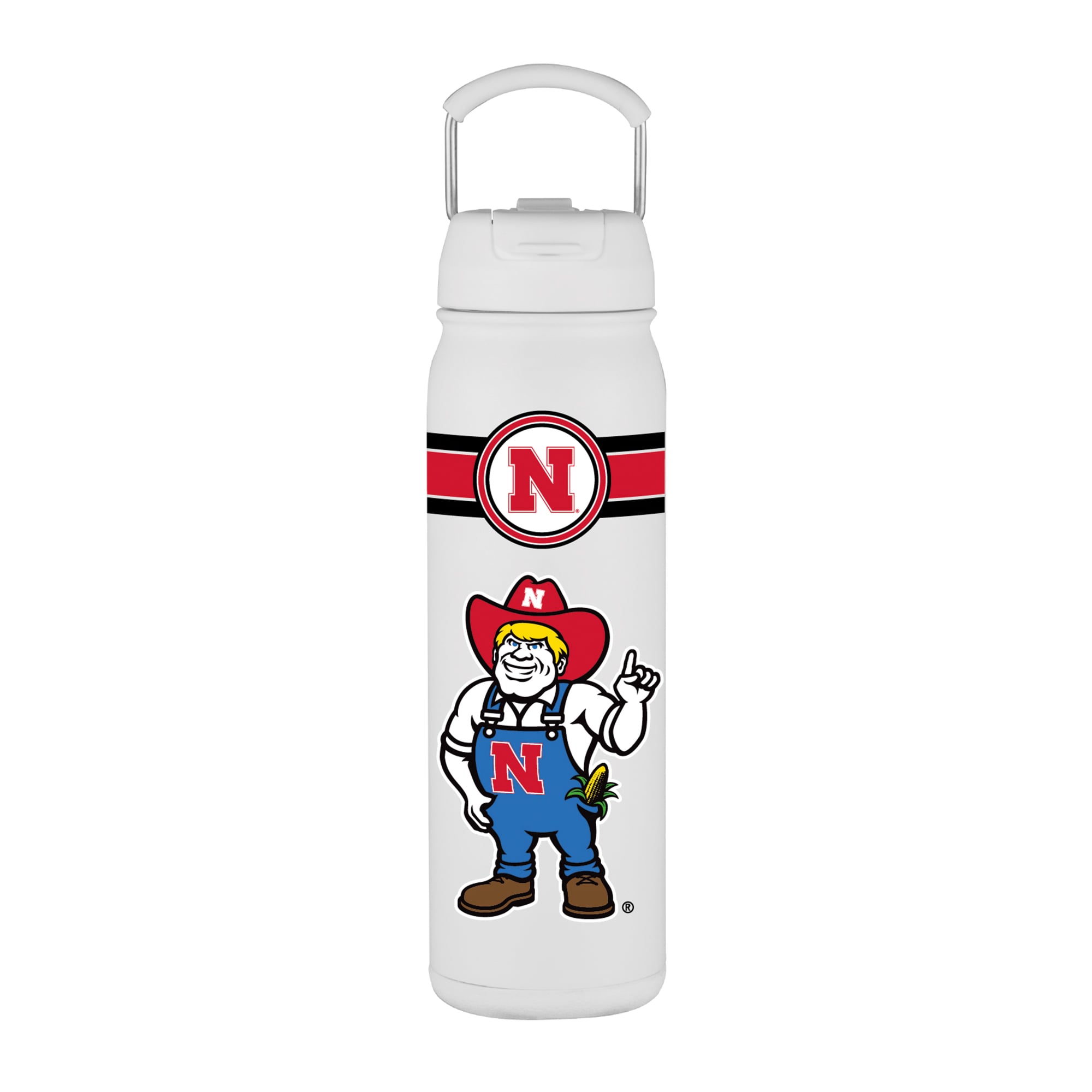 Nebraska Huskers 24oz. Triple Option Bottle
