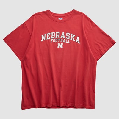 Nebraska Huskers Russell 2010s T-shirt - Red - XL by Fanatics Real Vintage