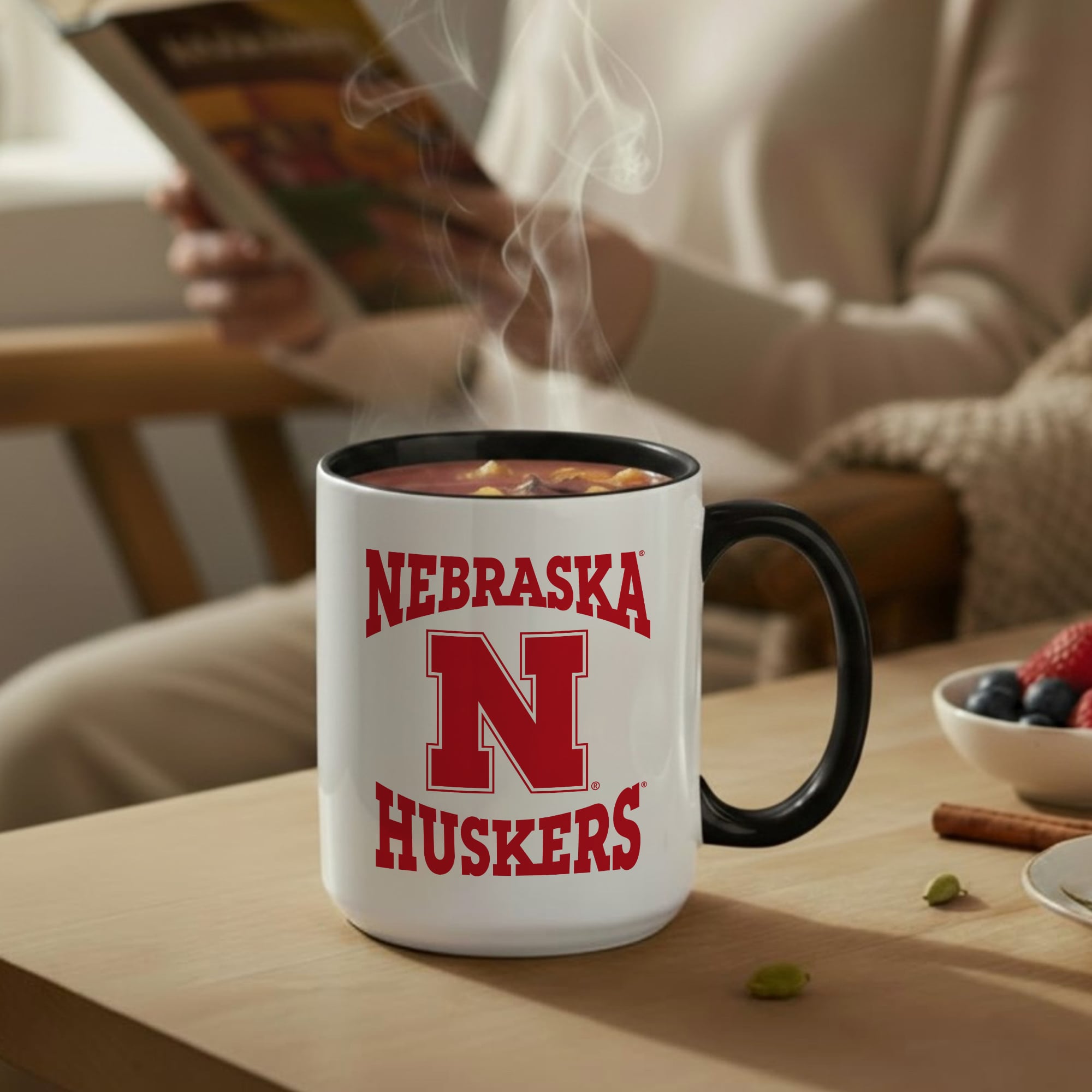Ensemble de deux tasses Nebraska Huskers de 44 cl