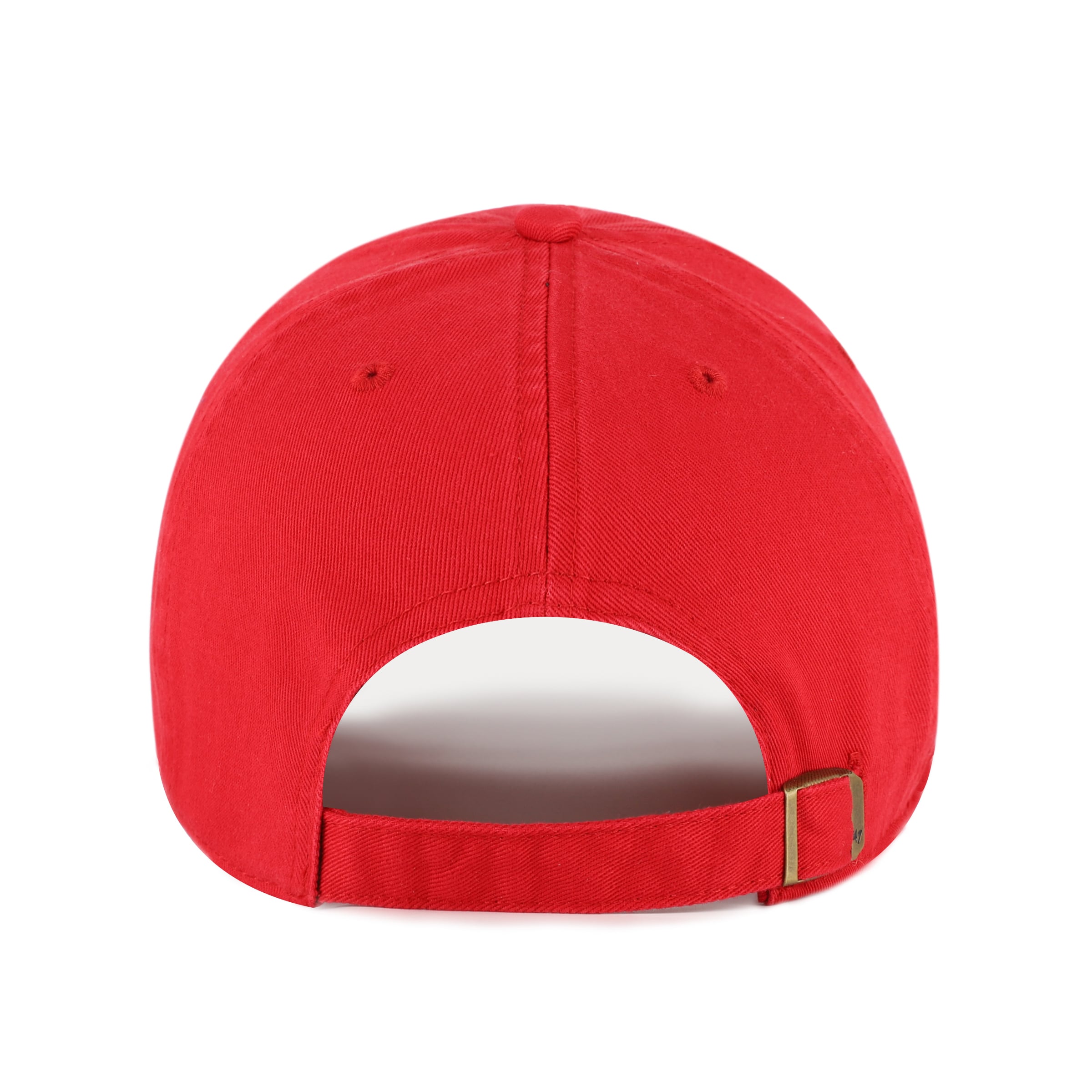 Unisex '47 Nebraska Huskers Red Clean Up Adjustable Hat