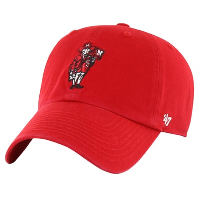  Nebraska Huskers '47 Unisex Vault Clean Up Adjustable Hat - Scarlet