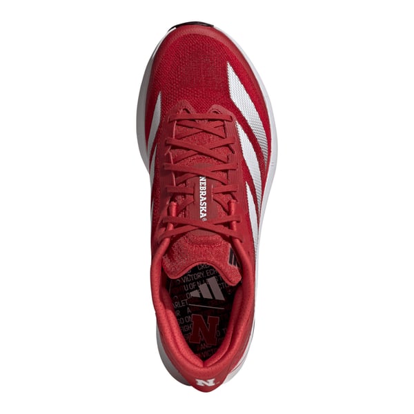 Unisex adidas Red Nebraska Huskers Adizero Sl2 Running Shoes display picture 1