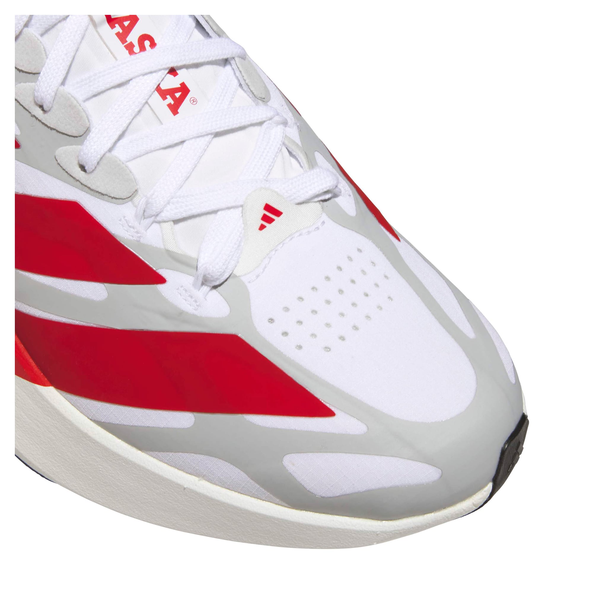 Unisex adidas White Nebraska Huskers Adizero EVO SL EXO Sneakers