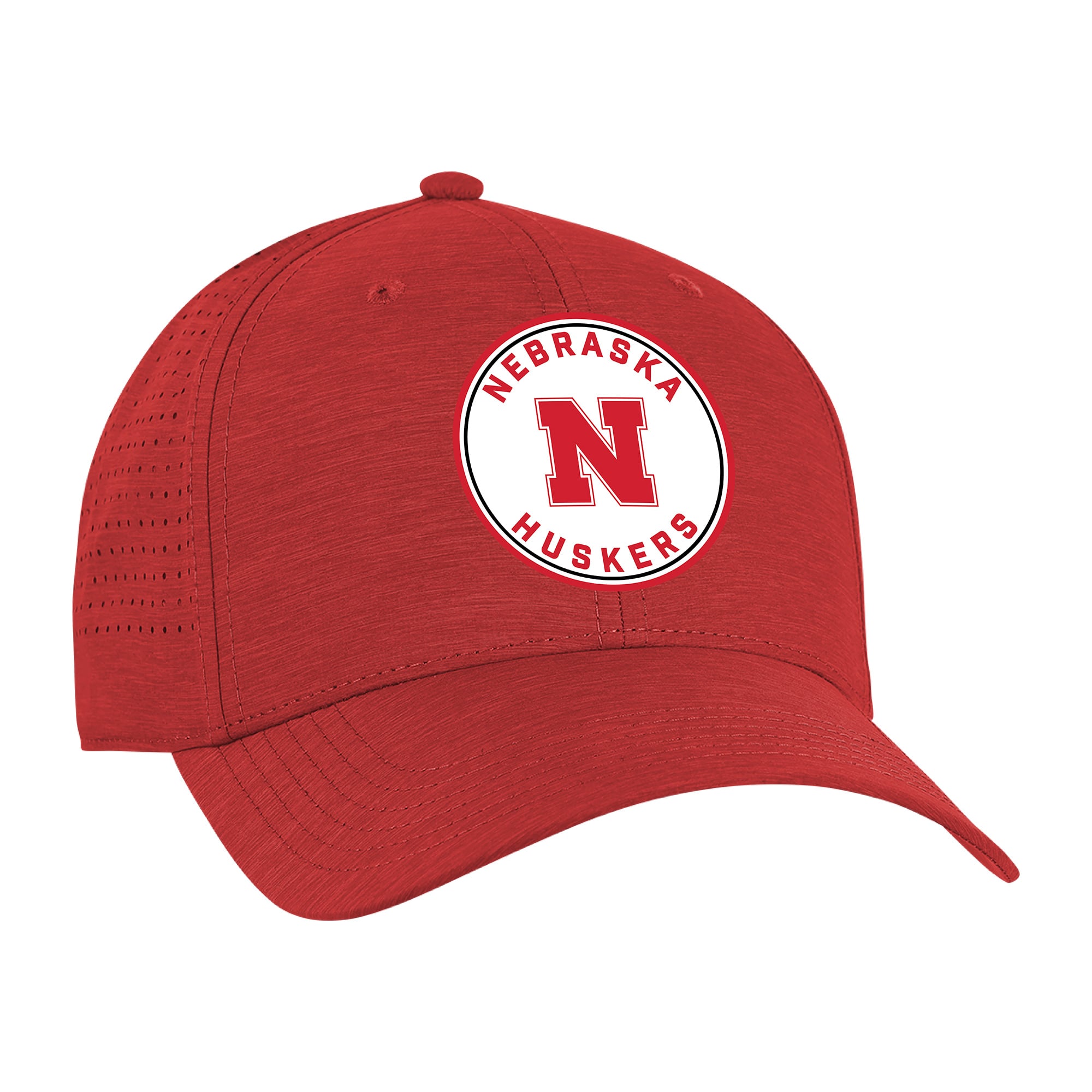 Casquette unisexe Ahead Scarlet Nebraska Huskers Brezo ajustable