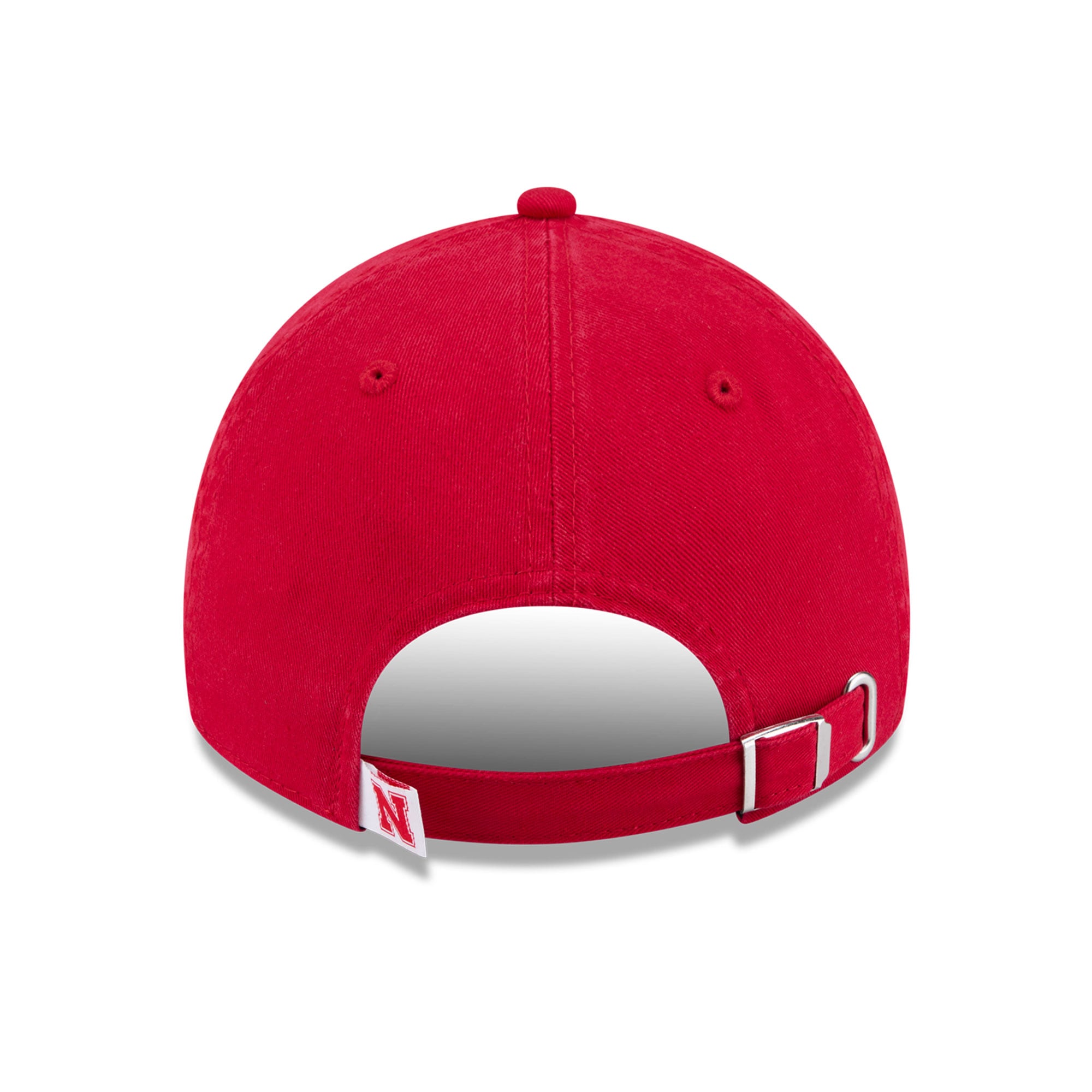 Casquette unisexe New Era Scarlet Nebraska Huskers Offset classique décontractée et ajustable