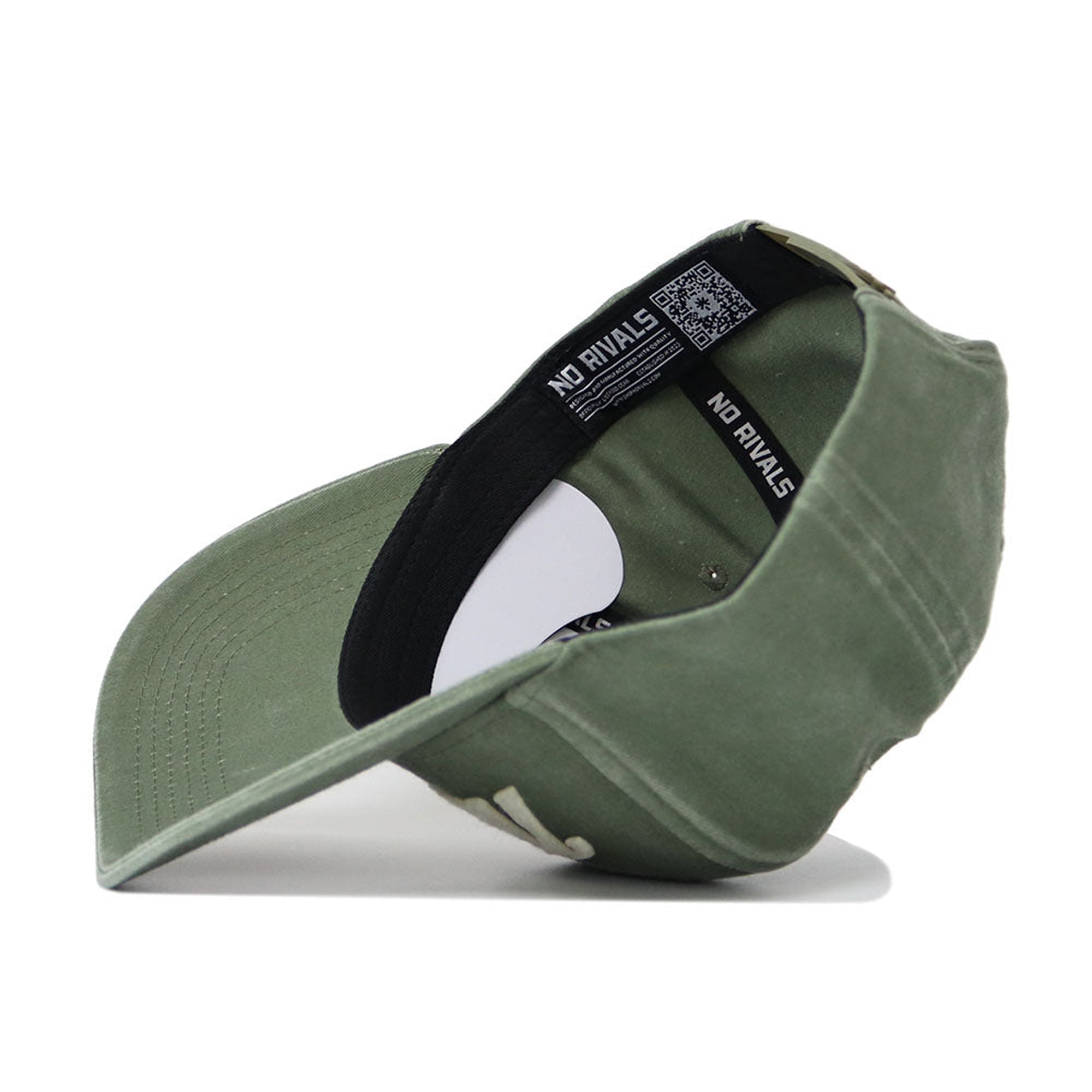 Casquette unisexe No Rivals verte Nebraska Huskers Home Turf ajustable