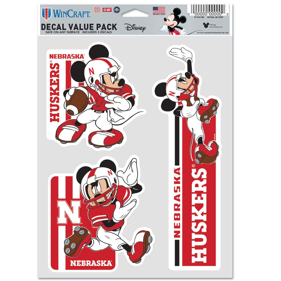 Nebraska Cornhuskers NCAA Licensed RGB LED Mouse SOAR Nebraska ...