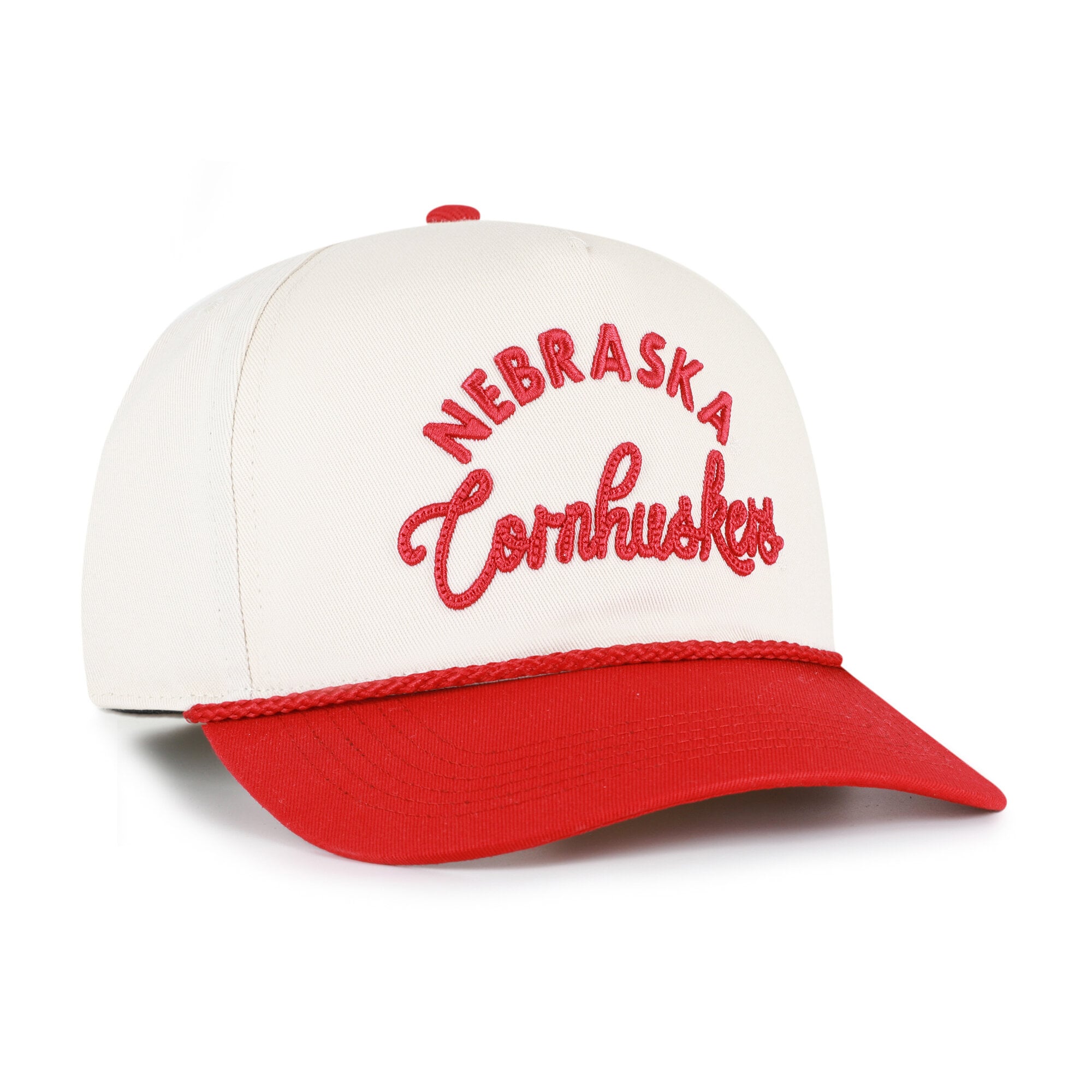Casquette ajustable Nebraska Huskers '47 crème/écarlate