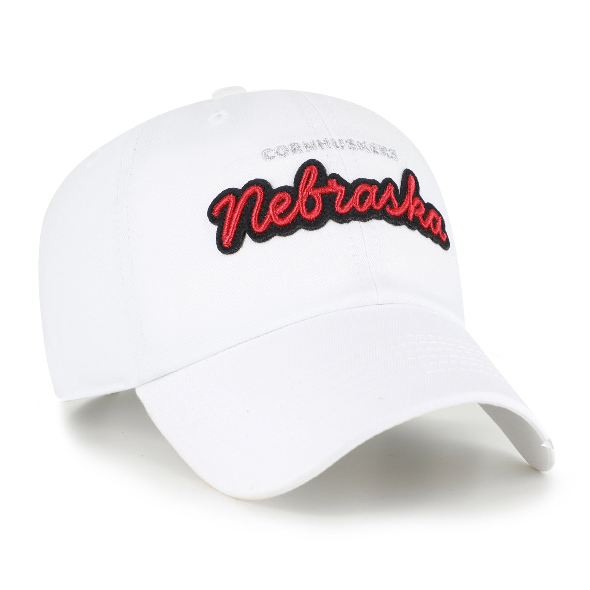 Casquette ajustable Nebraska Huskers blanche '47 pour femme