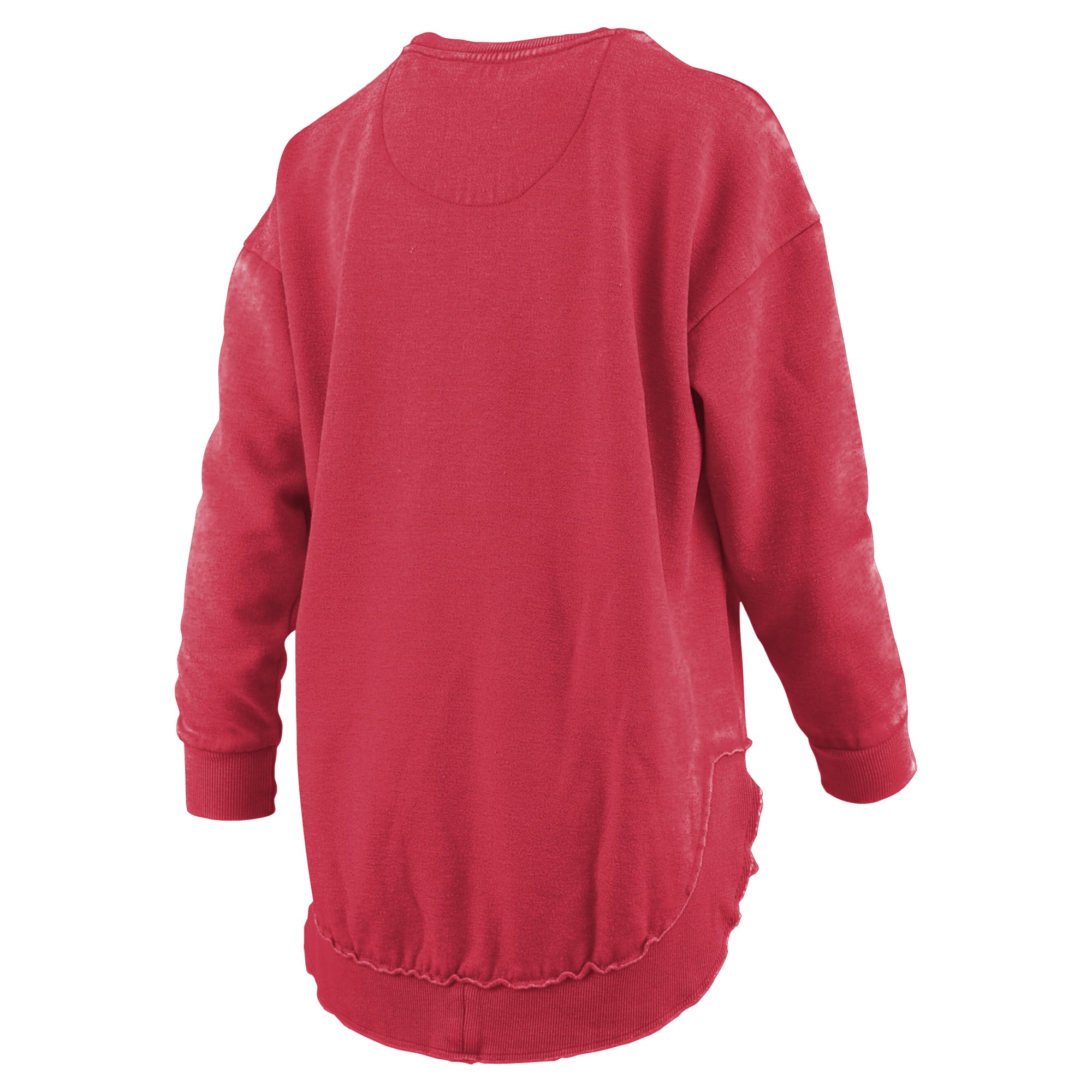 Sweat-shirt à col rond Pressbox Scarlet Nebraska Huskers Blitz pour femmes