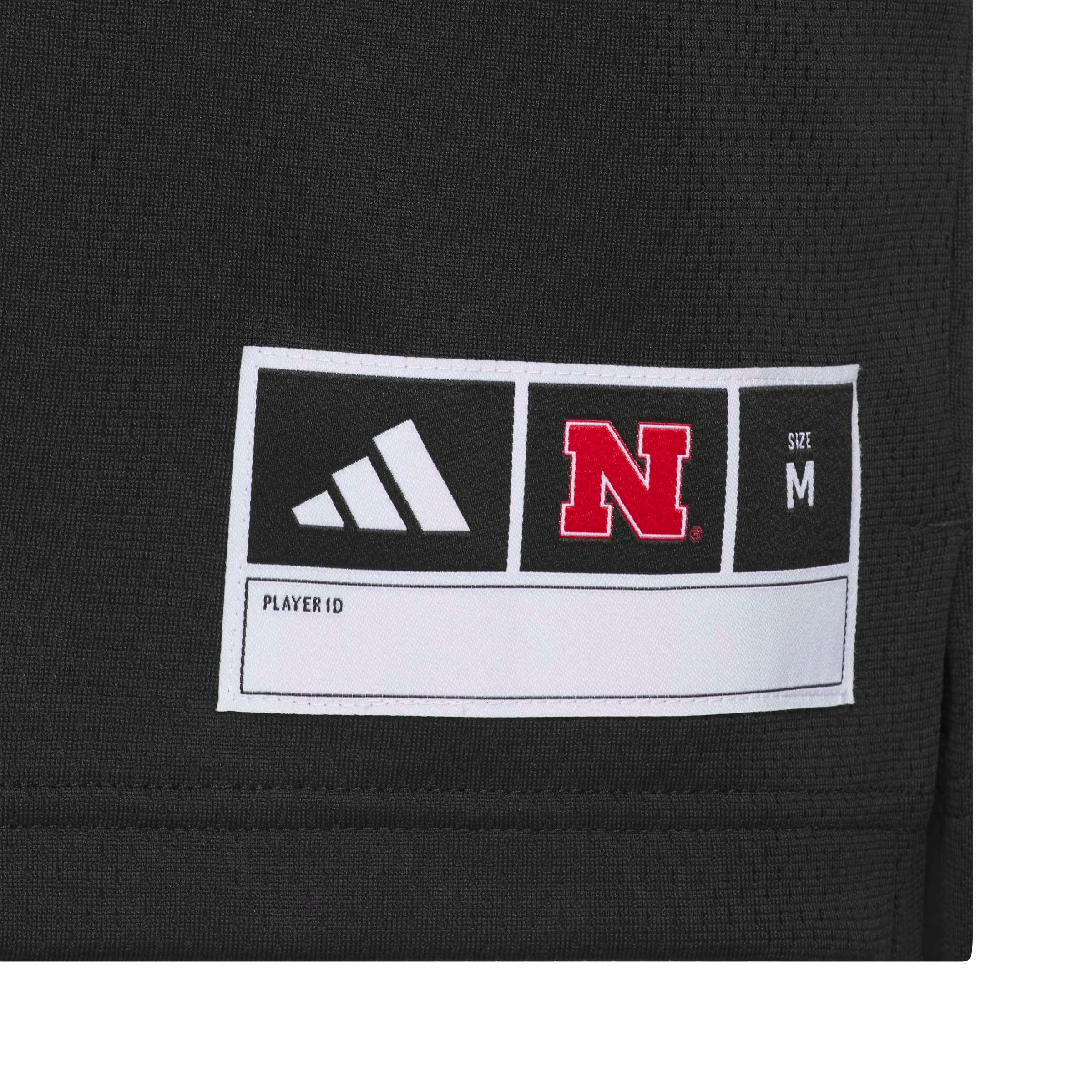 Youth adidas #1 Black Nebraska Huskers Our Red Burns Brighter Strategy Football Jersey