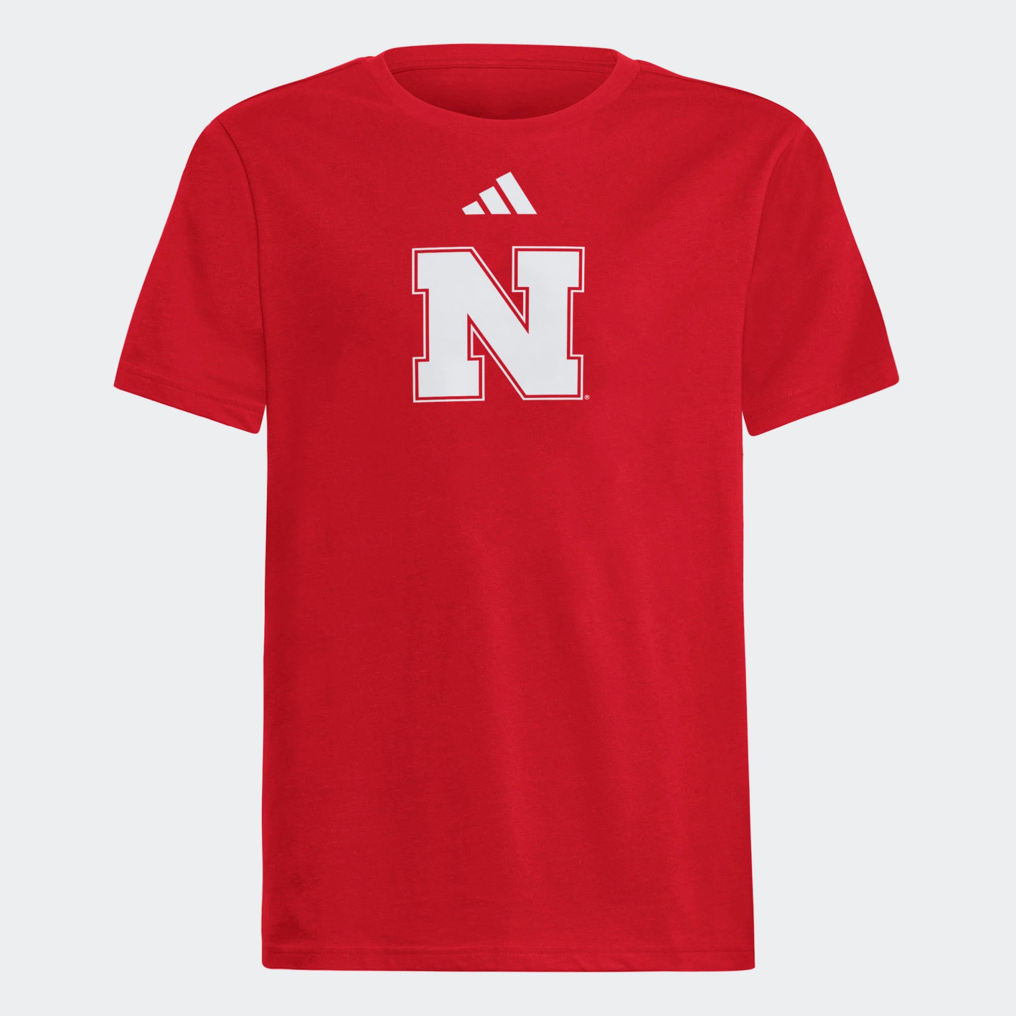 T-shirt adidas Scarlet Nebraska Huskers Fresh pour jeunes