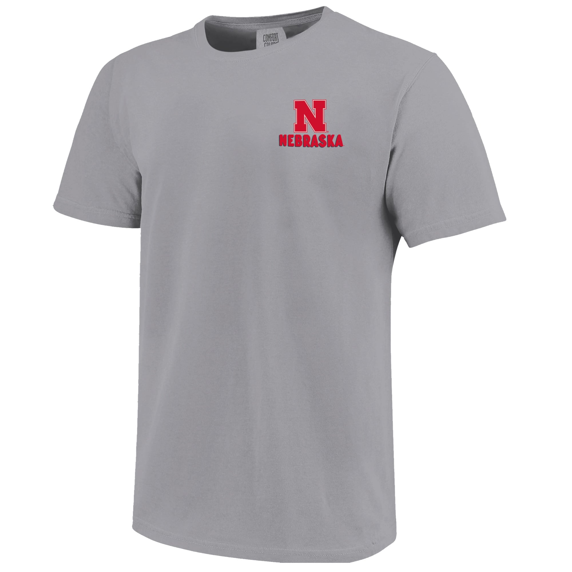 T-shirt gris pour jeunes des Nebraska Huskers, scène locale du campus
