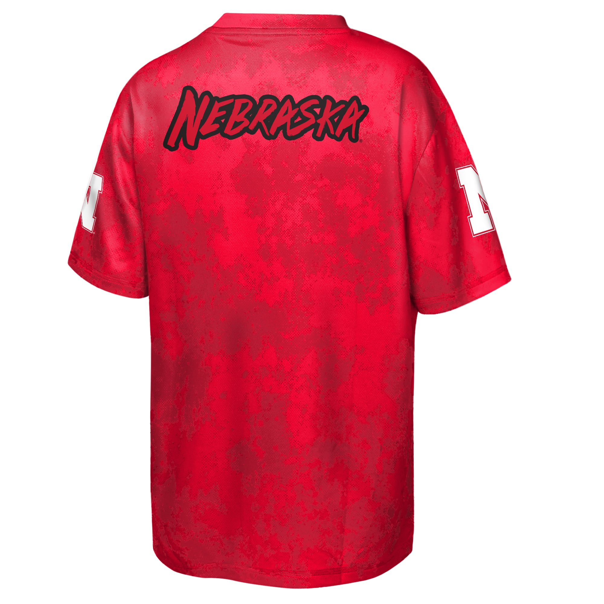 T-shirt sublimé Outerstuff Scarlet Nebraska Huskers pour jeunes