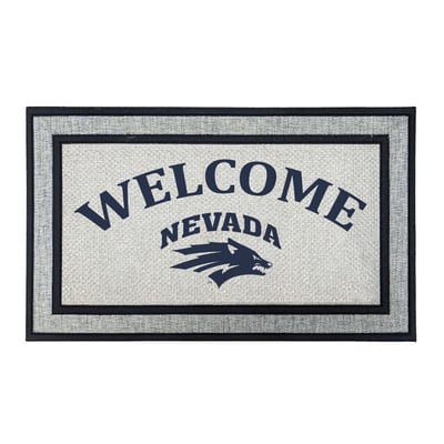Nevada Wolf Pack Jardine 18" x 30" Welcome Doormat