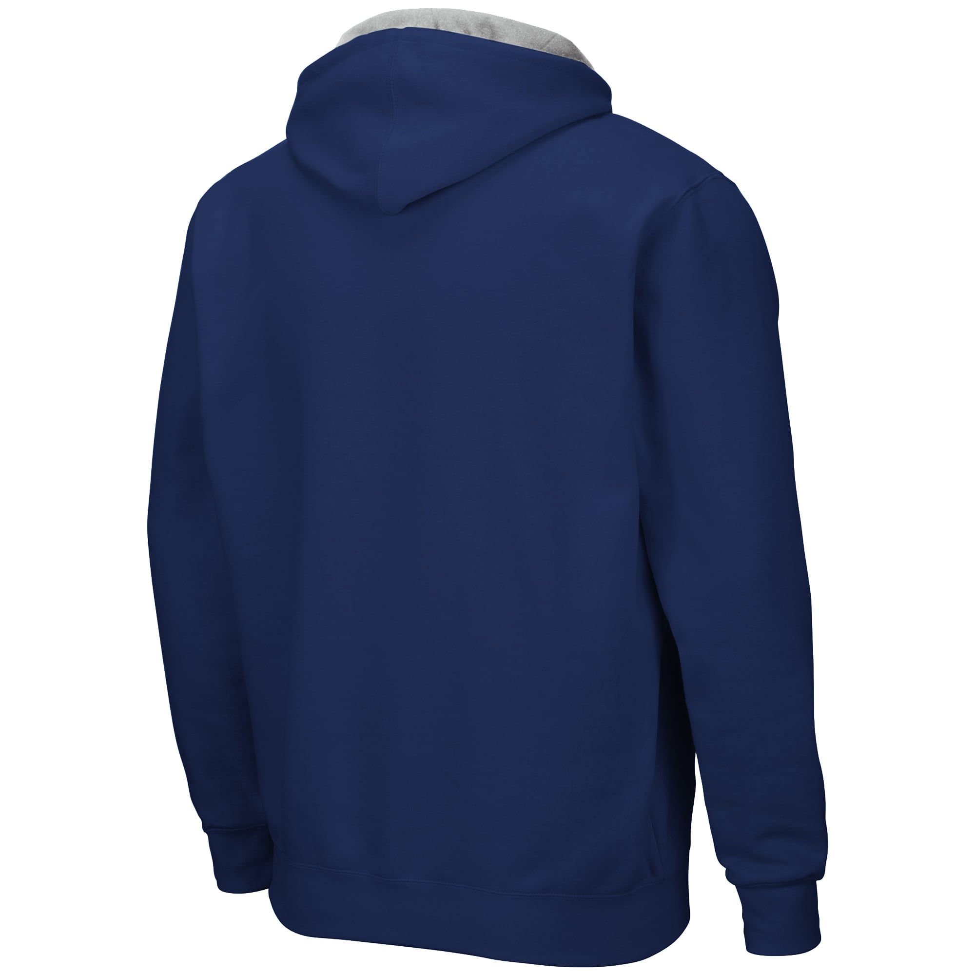 Sweat à capuche entièrement zippé Colosseum Navy Nevada Wolf Pack Arch & Logo 3.0 pour homme