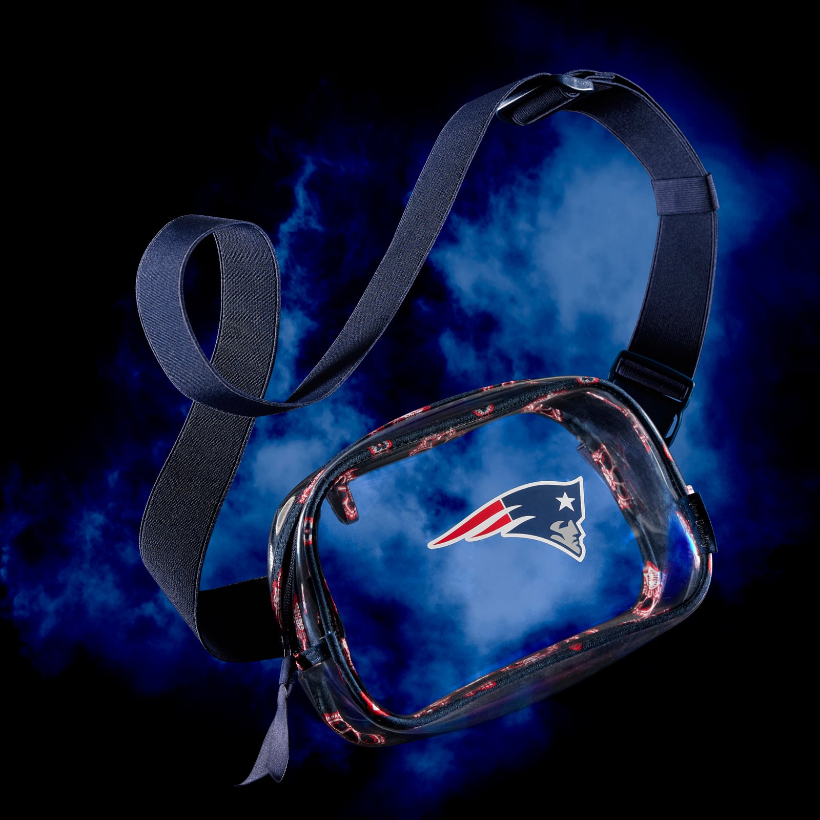 New England Patriots Vera Bradley Clear Small-Belt Bag