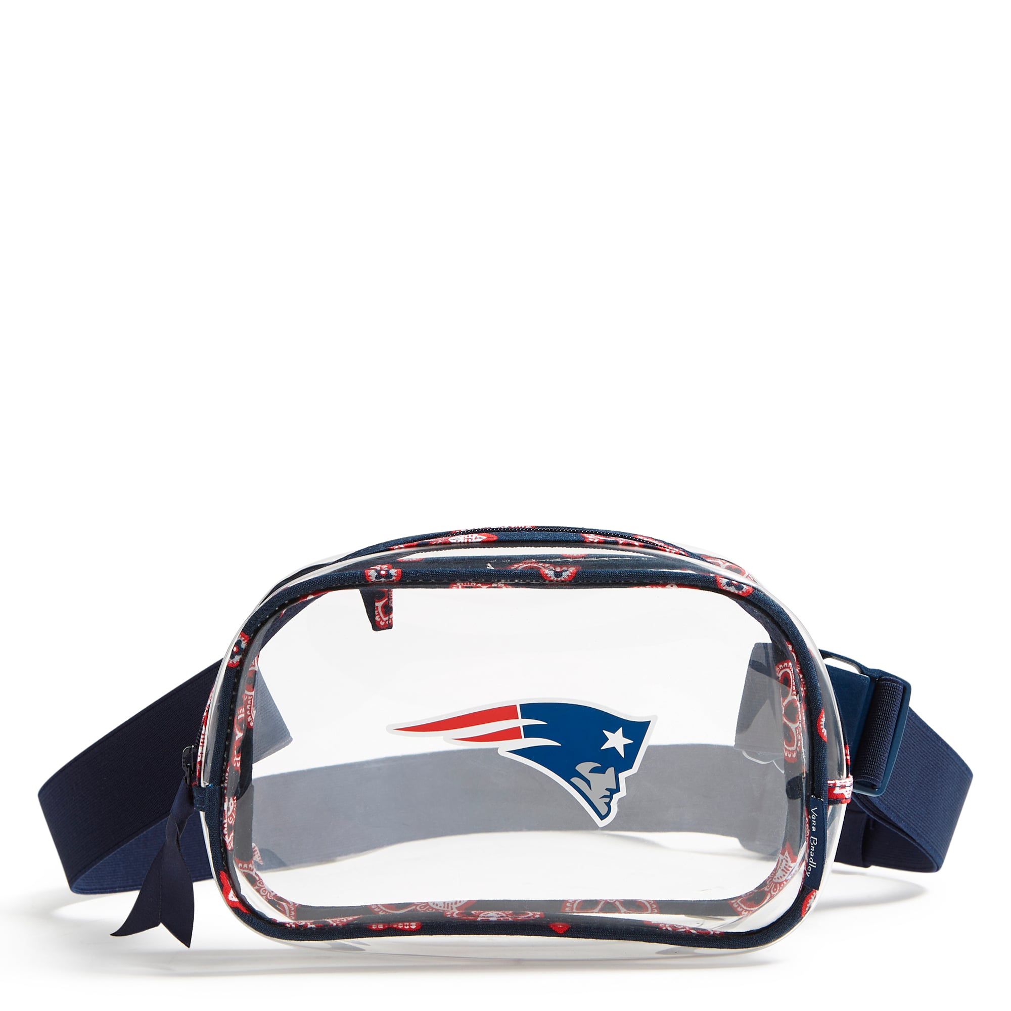New England Patriots Vera Bradley Clear Small-Belt Bag