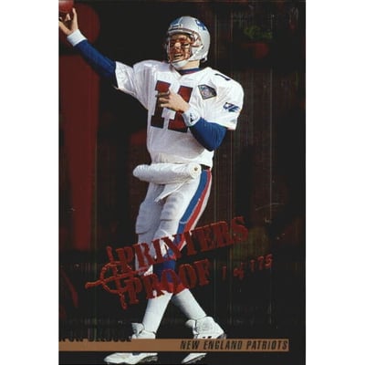 1995 Pro Line Printer's Proofs Silver #175 Drew Bledsoe