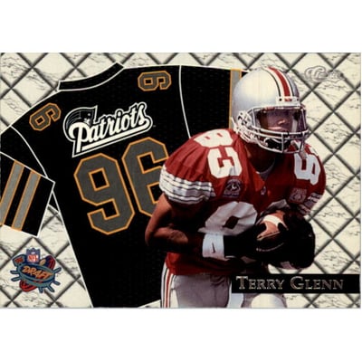 1996 Classic NFL Rookies Road Jersey Images #RJ4 Terry Glenn