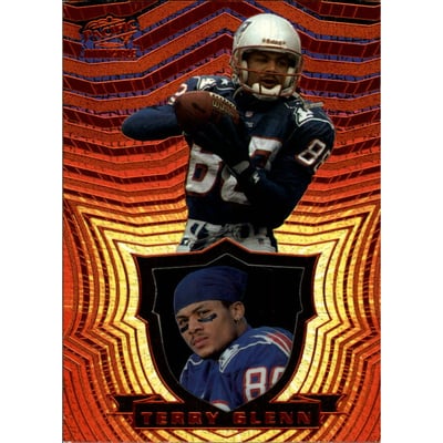 1997 Pacific Invincible Copper #88 Terry Glenn