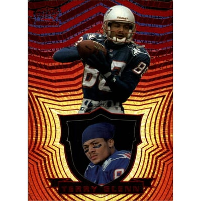 1997 Pacific Invincible Red #88 Terry Glenn