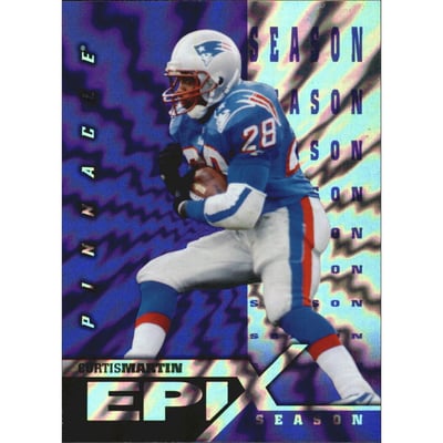 1997 Pinnacle Epix Purple #E21 C.Martin SEASON