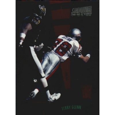 1997 Stadium Club One of a Kind #60 Terry Glenn