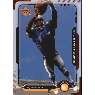 1998 Upper Deck Bronze #31 Tony Simmons