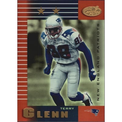 1999 Leaf Certified Mirror Red #129 Terry Glenn