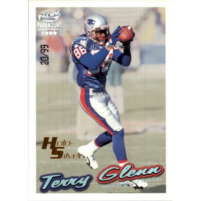1999 Paramount HoloSilver #142 Terry Glenn