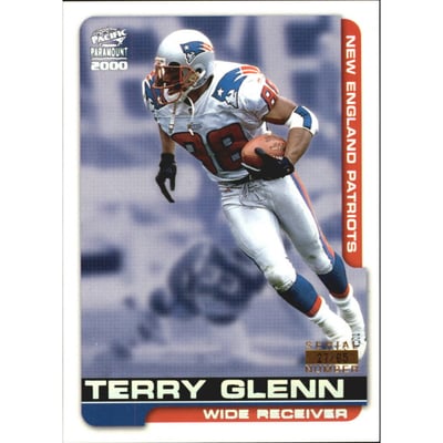 2000 Paramount HoloSilver #141 Terry Glenn