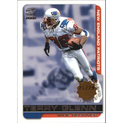 2000 Paramount Premiere Date #141 Terry Glenn
