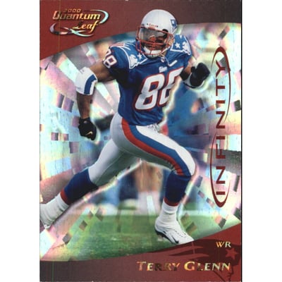 2000 Quantum Leaf Infinity Red #174 Terry Glenn