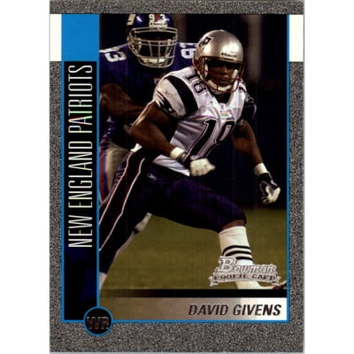 2002 Bowman Silver #231 David Givens